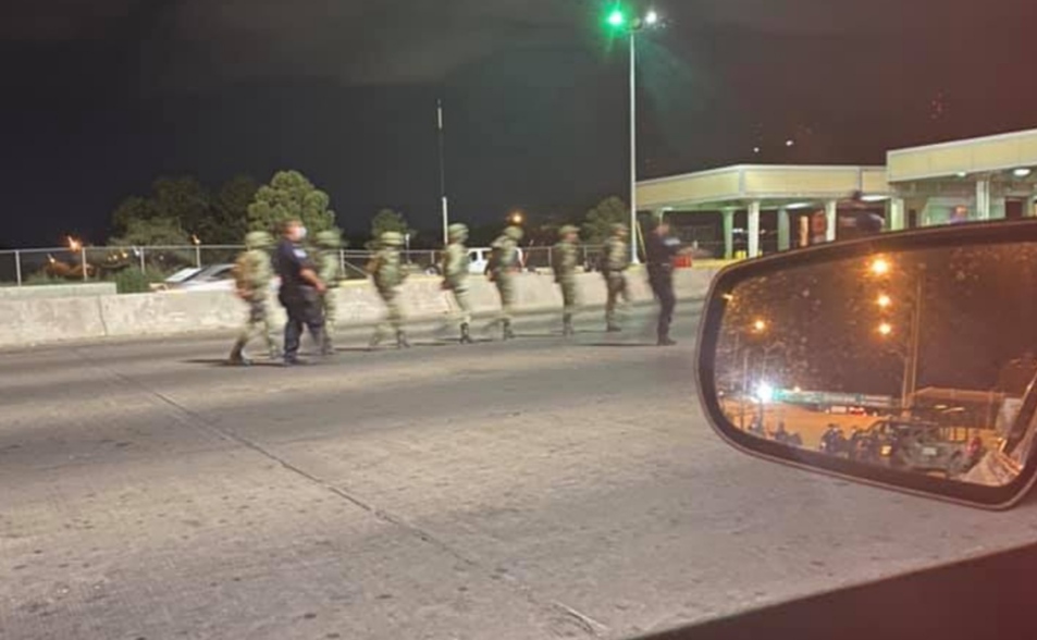 Detienen en EU a 7 soldados mexicanos que cruzaron la frontera