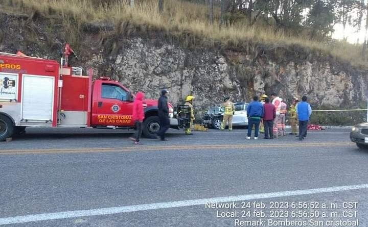 Chiapas Accidente deja tres muertos y dos lesionados en carretera Teopisca  a San Cristóbal de las Casas – El Expreso Noticias
