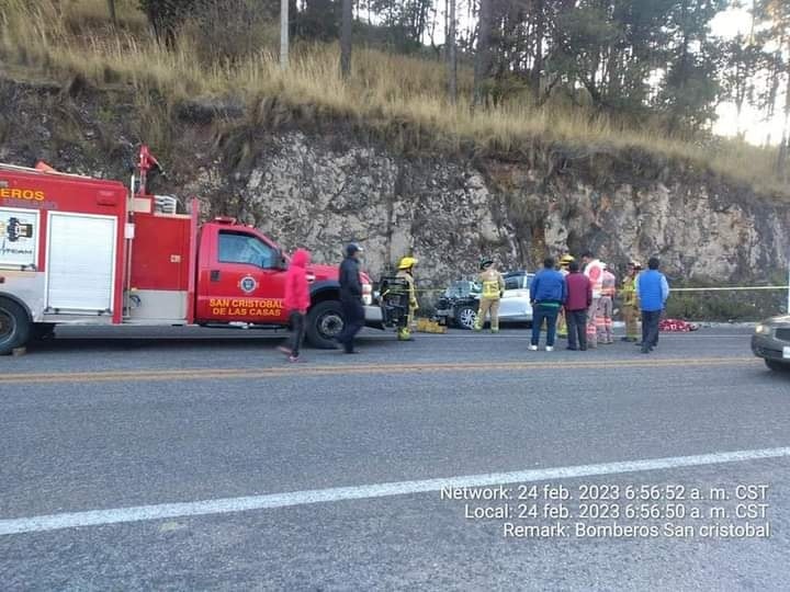 Chiapas Accidente deja tres muertos y dos lesionados en carretera Teopisca  a San Cristóbal de las Casas – El Expreso Noticias